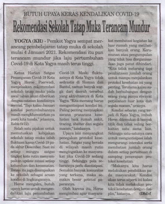Kliping jogja terbaru