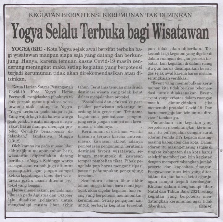 Kliping jogja terbaru