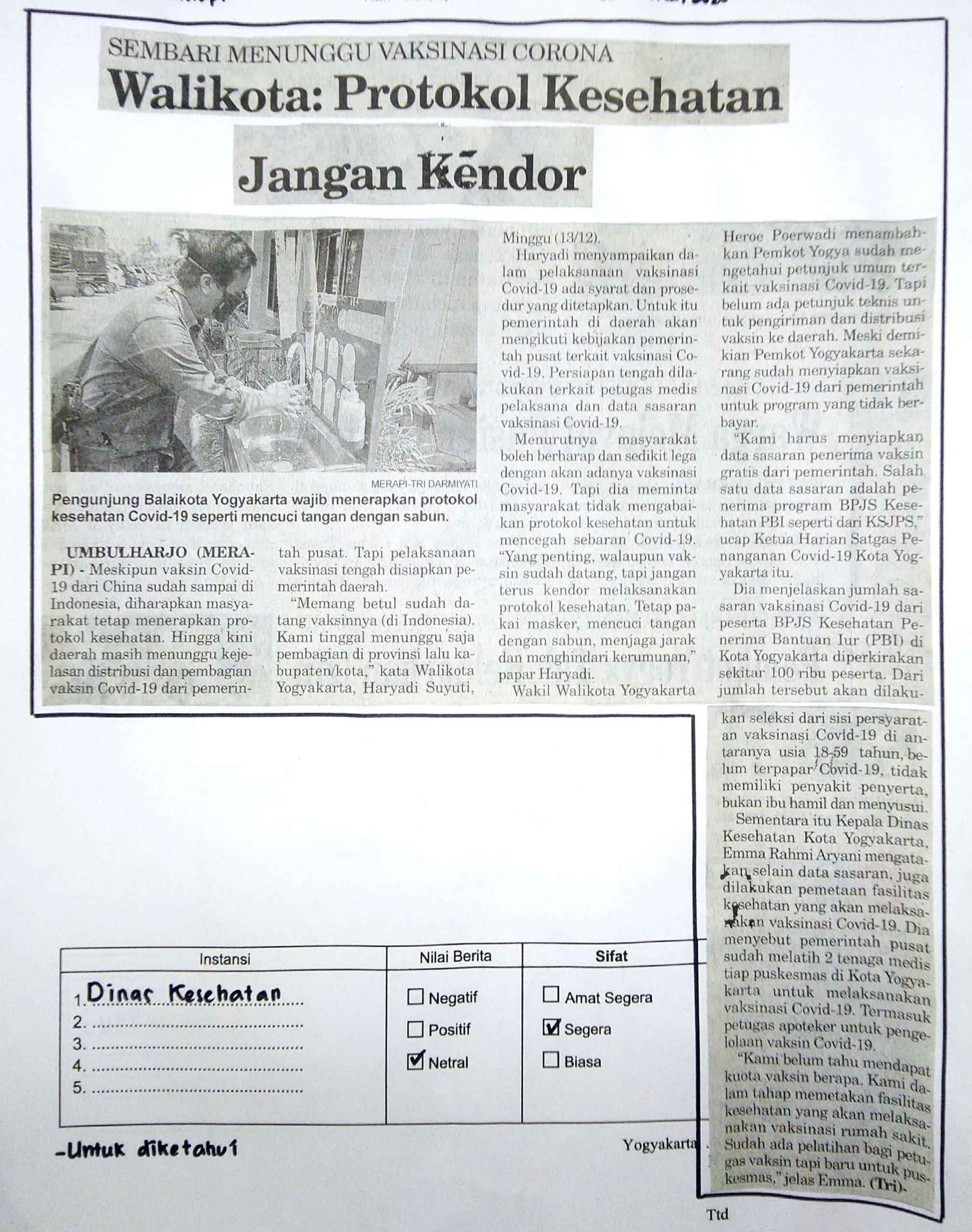 Kliping jogja terbaru
