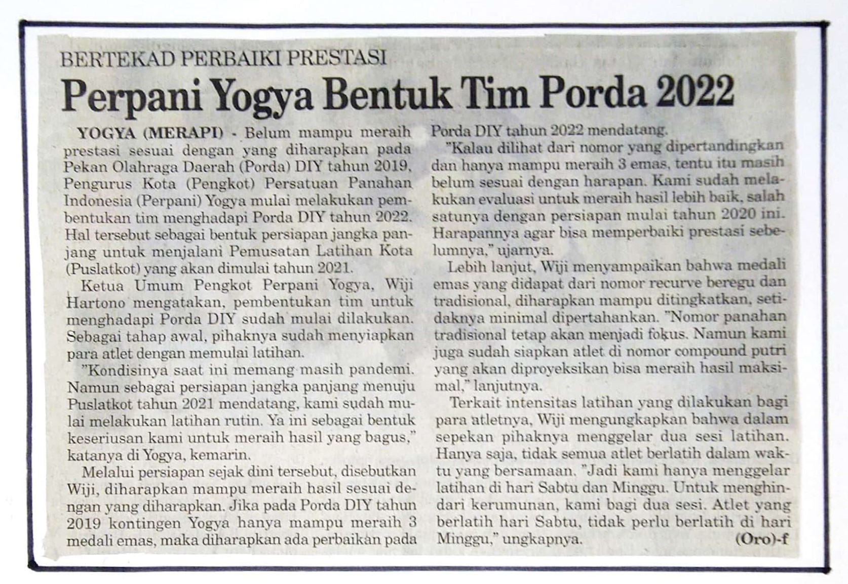 Kliping jogja terbaru