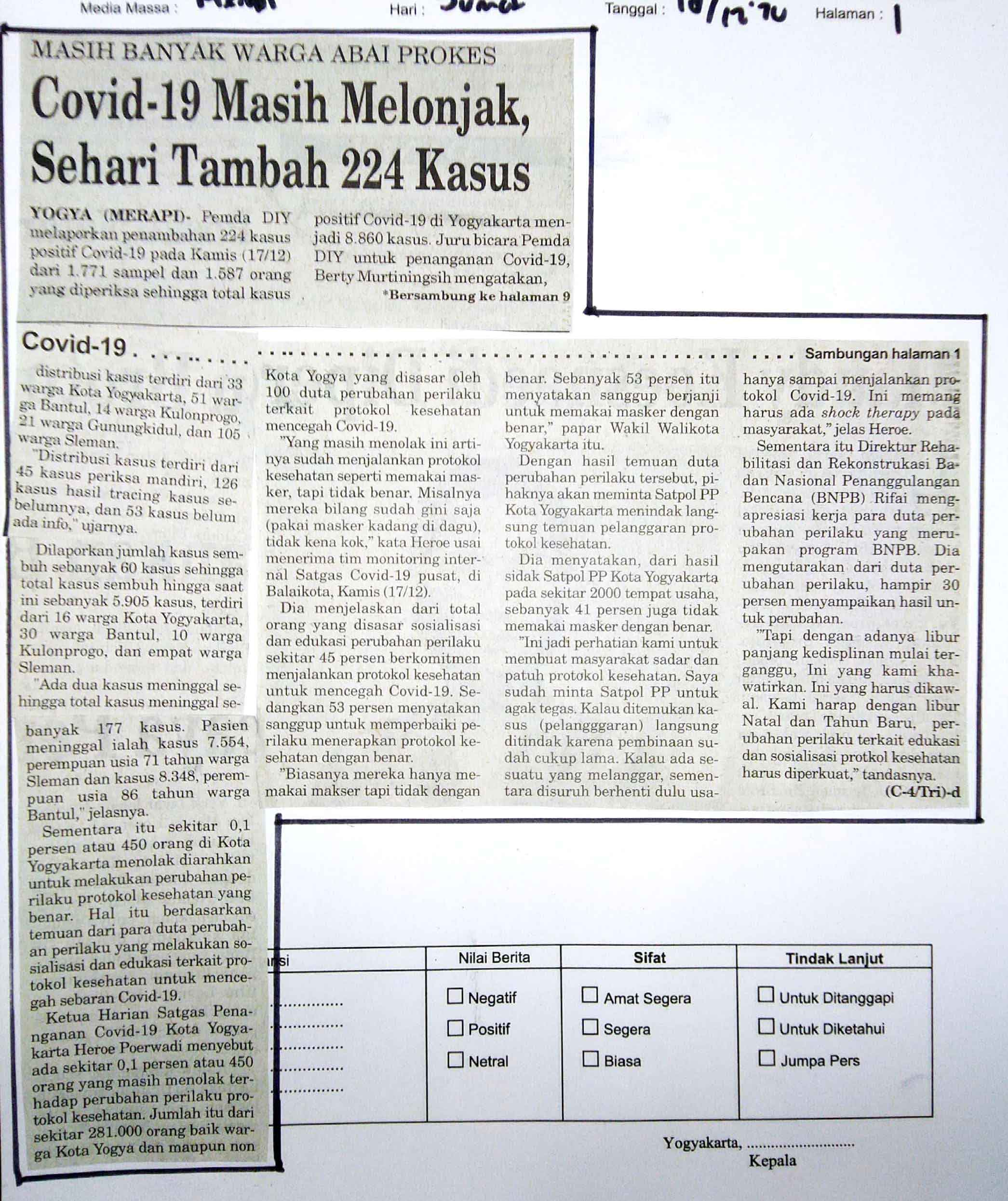 Kliping jogja terbaru