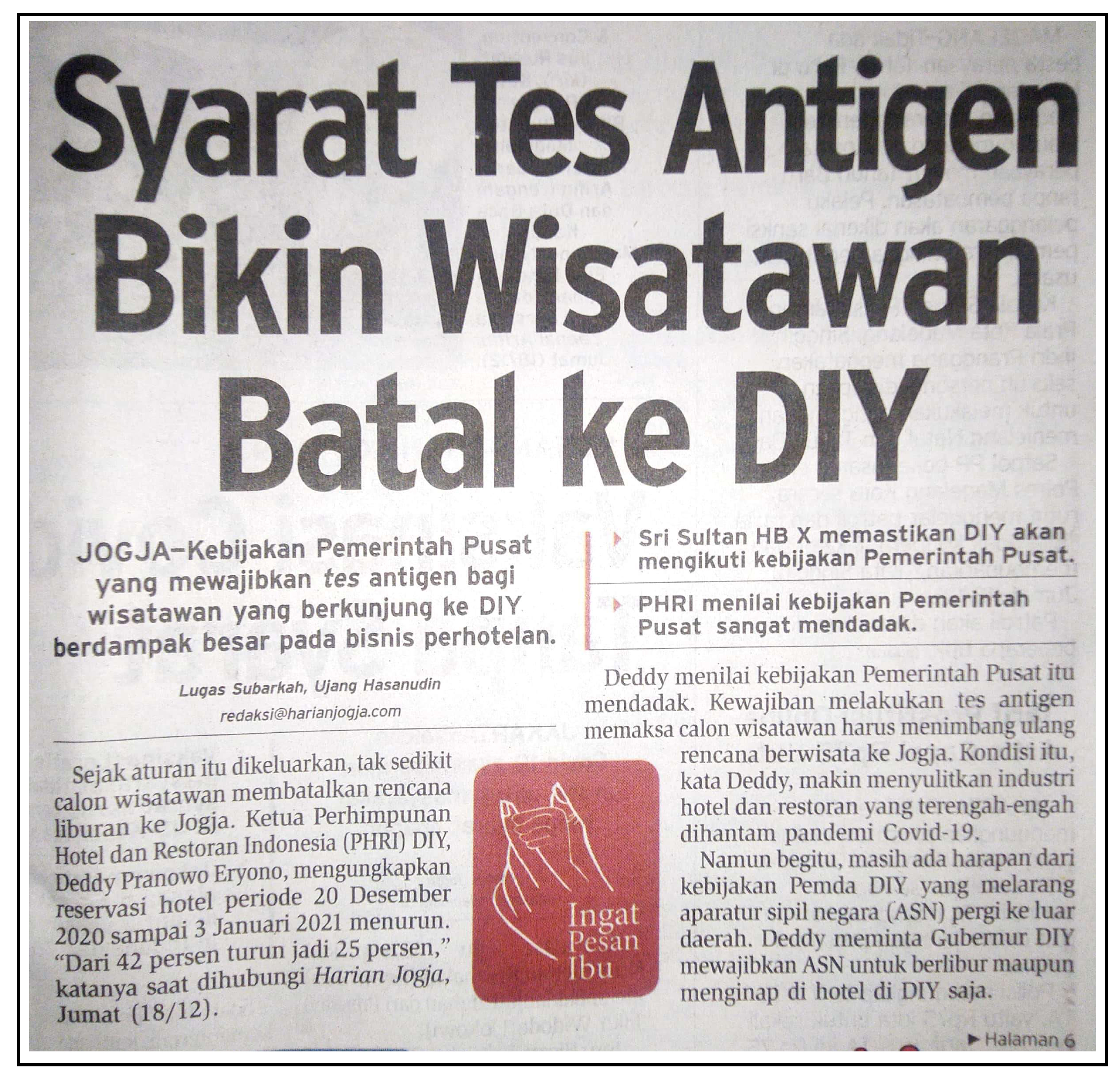 Kliping jogja terbaru