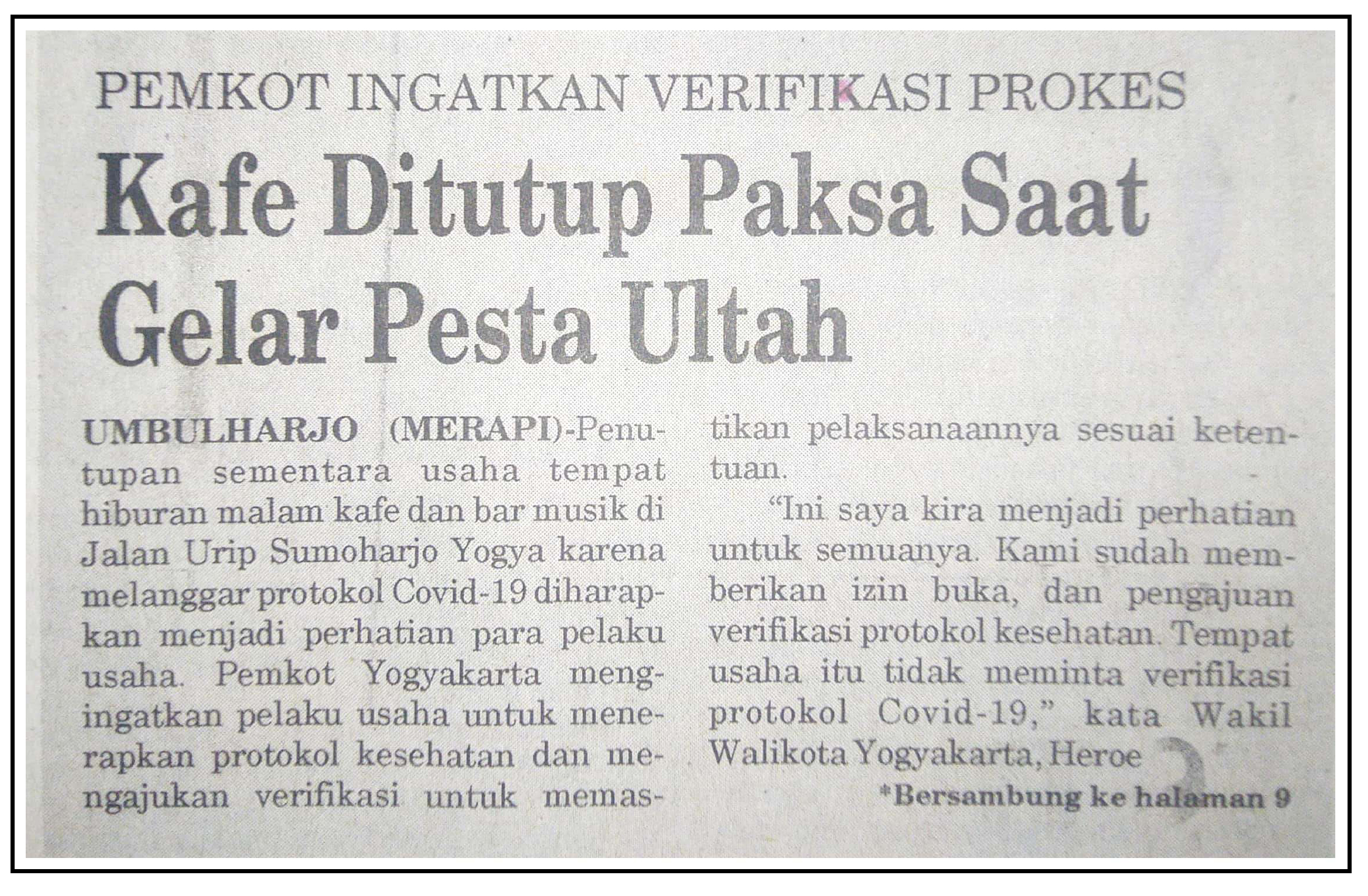 Kliping jogja terbaru
