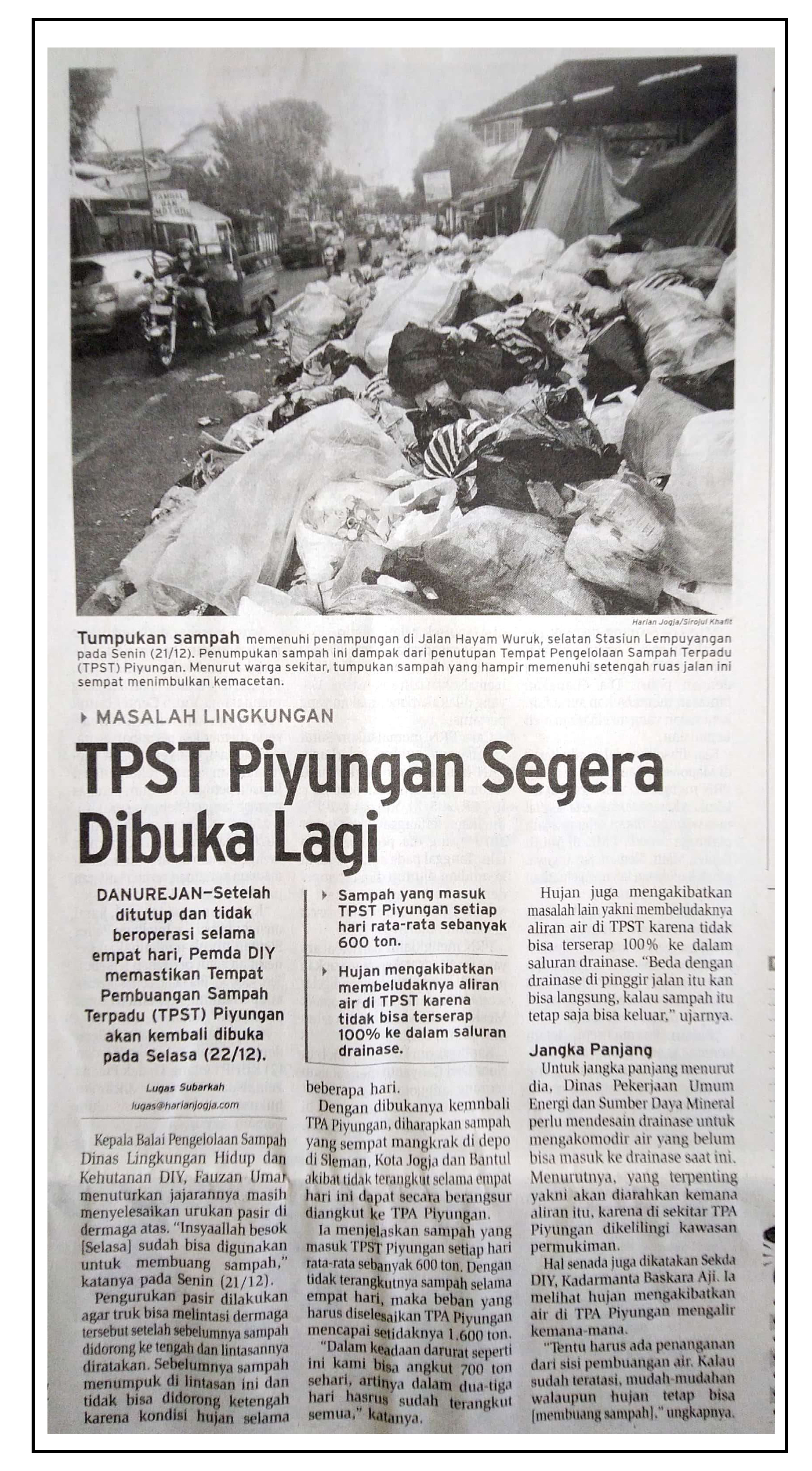 Kliping jogja terbaru