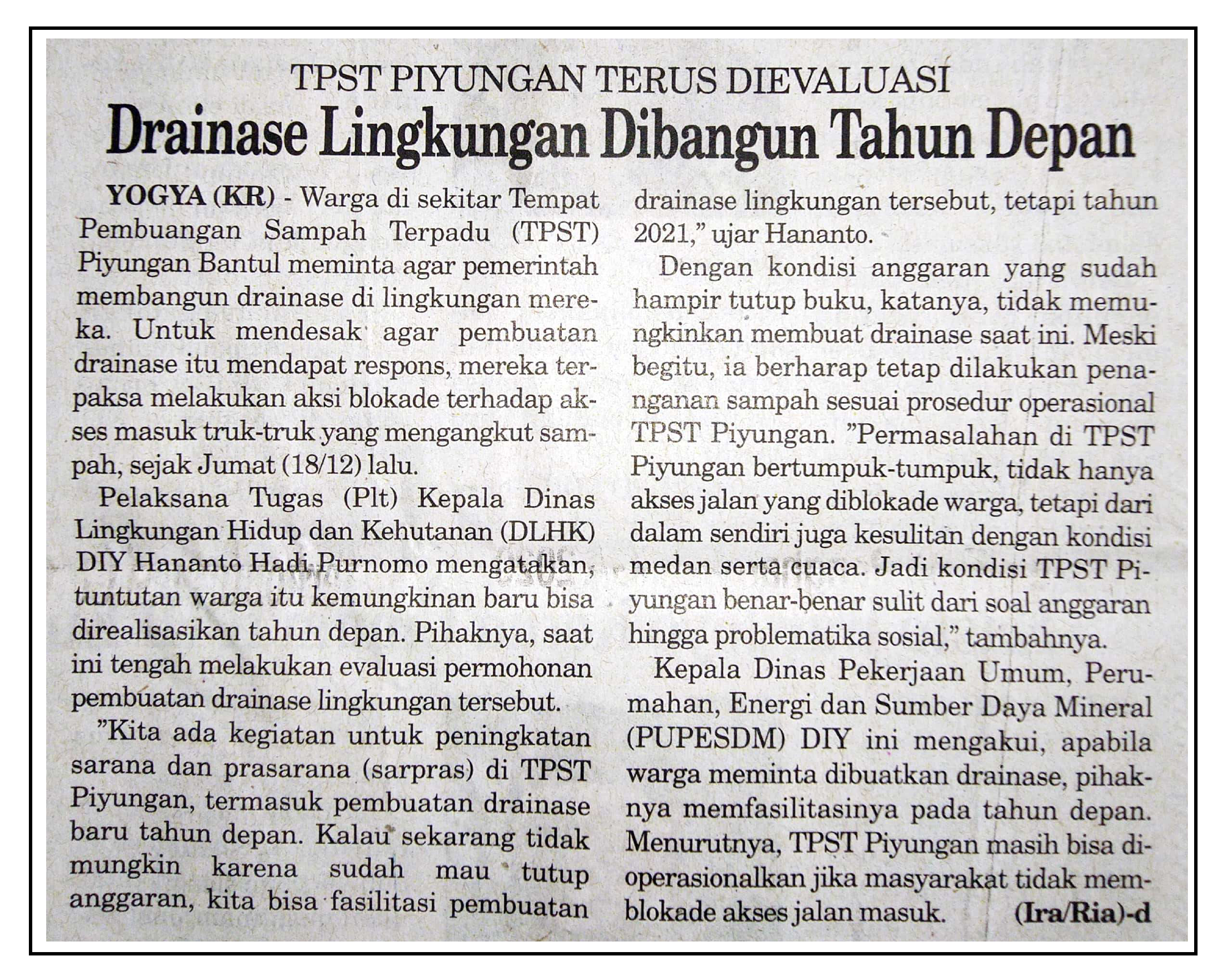 Kliping jogja terbaru