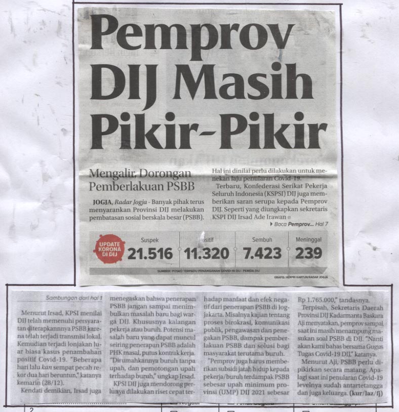 Kliping jogja terbaru
