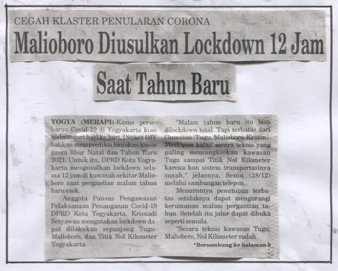 Kliping jogja terbaru