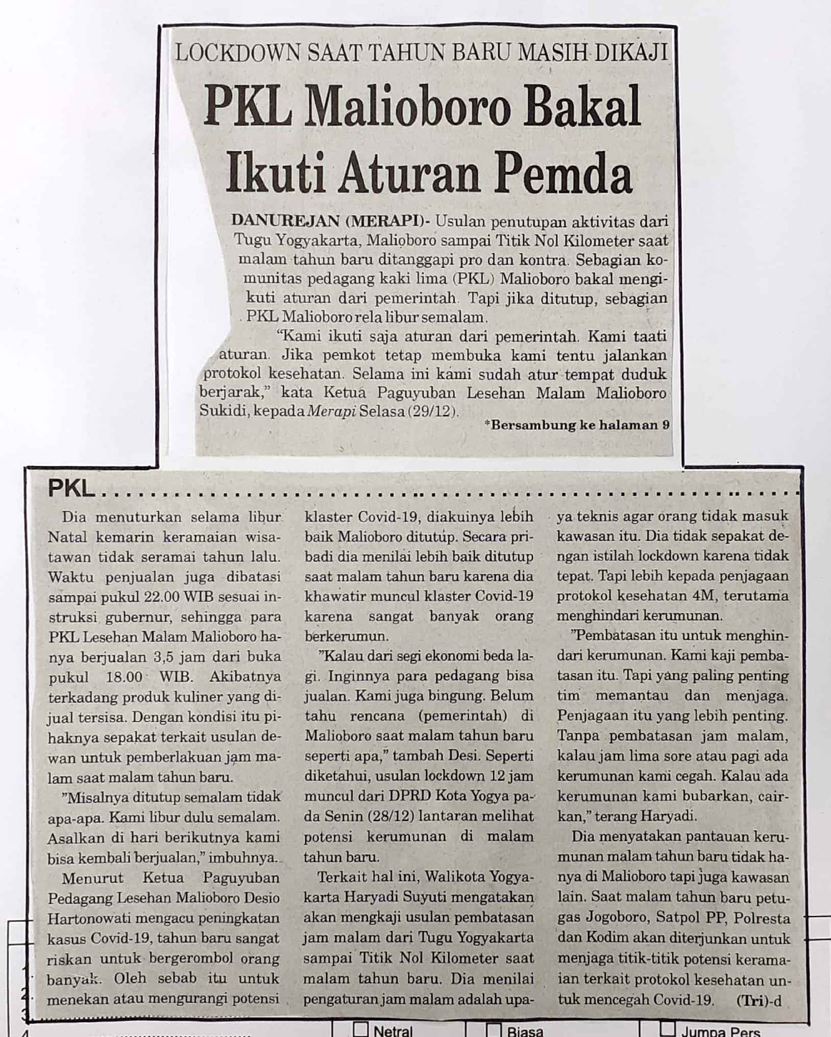 Kliping jogja terbaru
