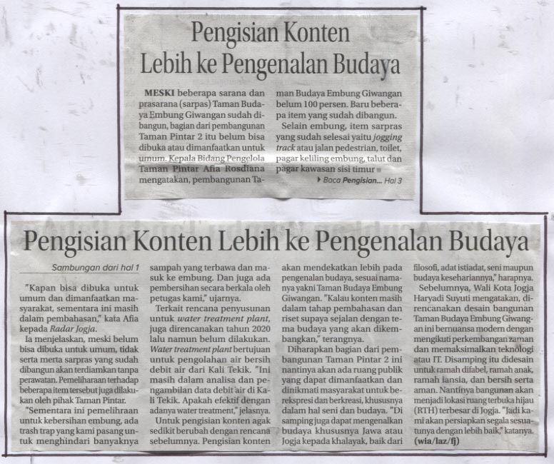 Kliping jogja terbaru