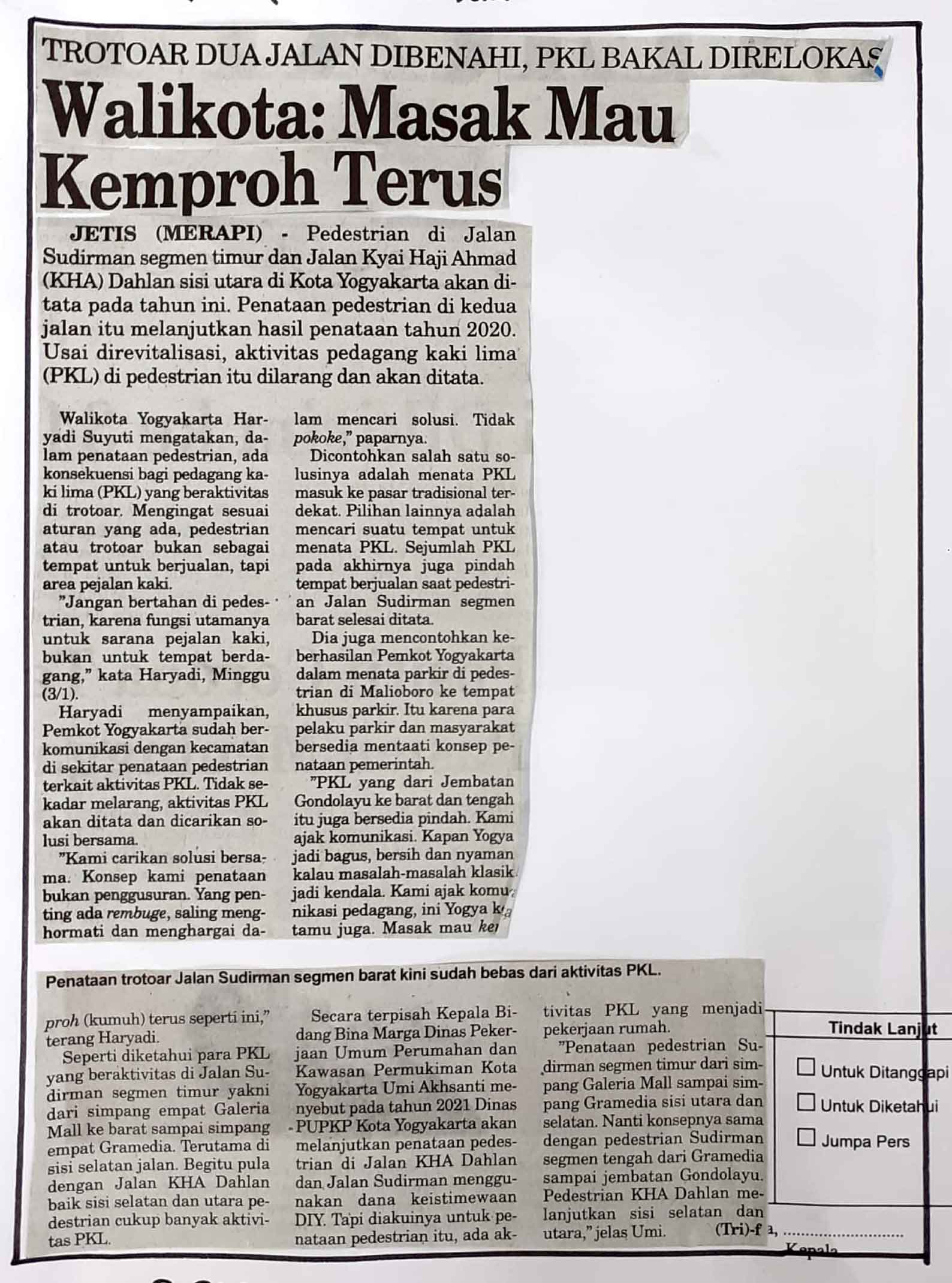 Kliping jogja terbaru
