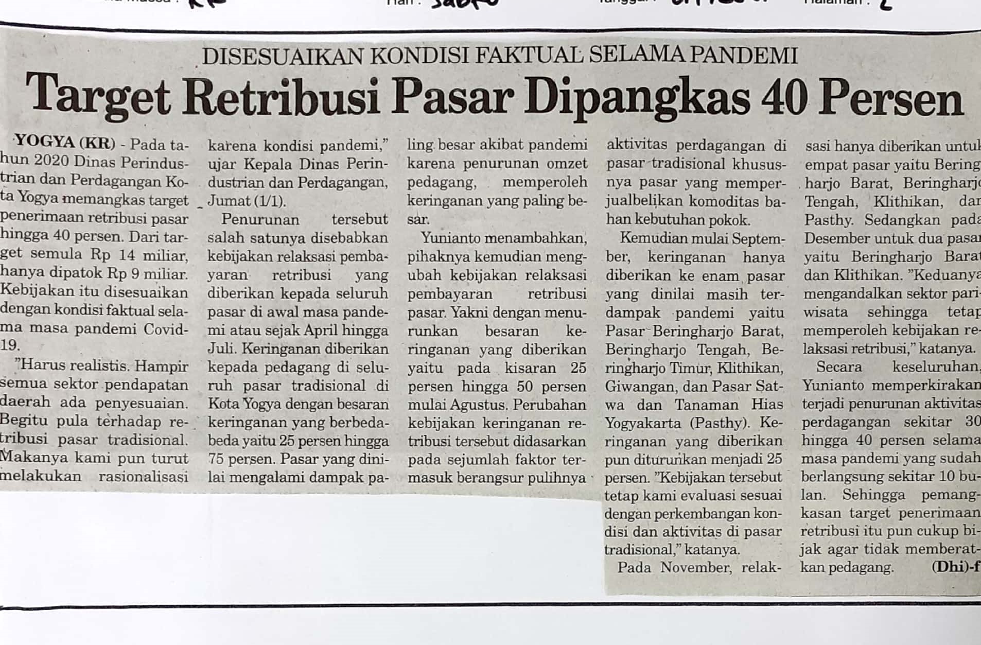 Kliping jogja terbaru
