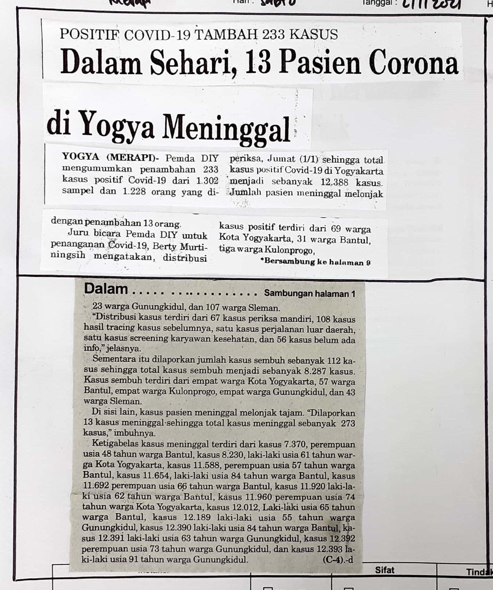 Kliping jogja terbaru