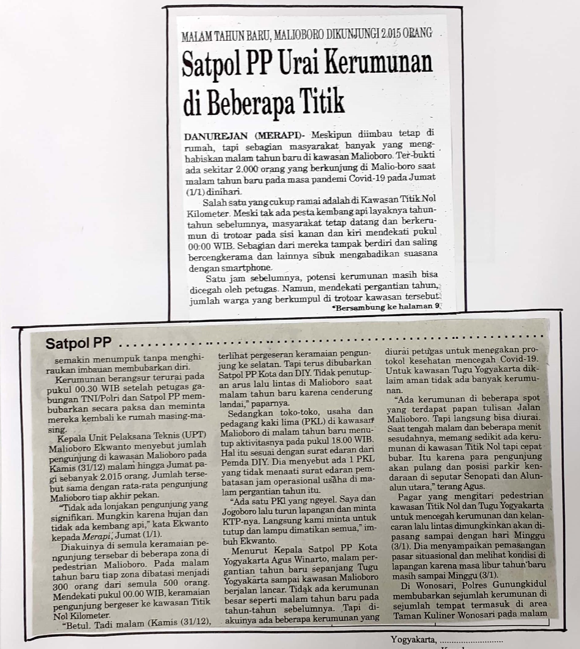 Kliping jogja terbaru