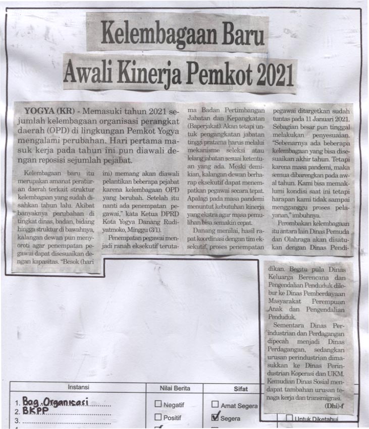 Kliping jogja terbaru
