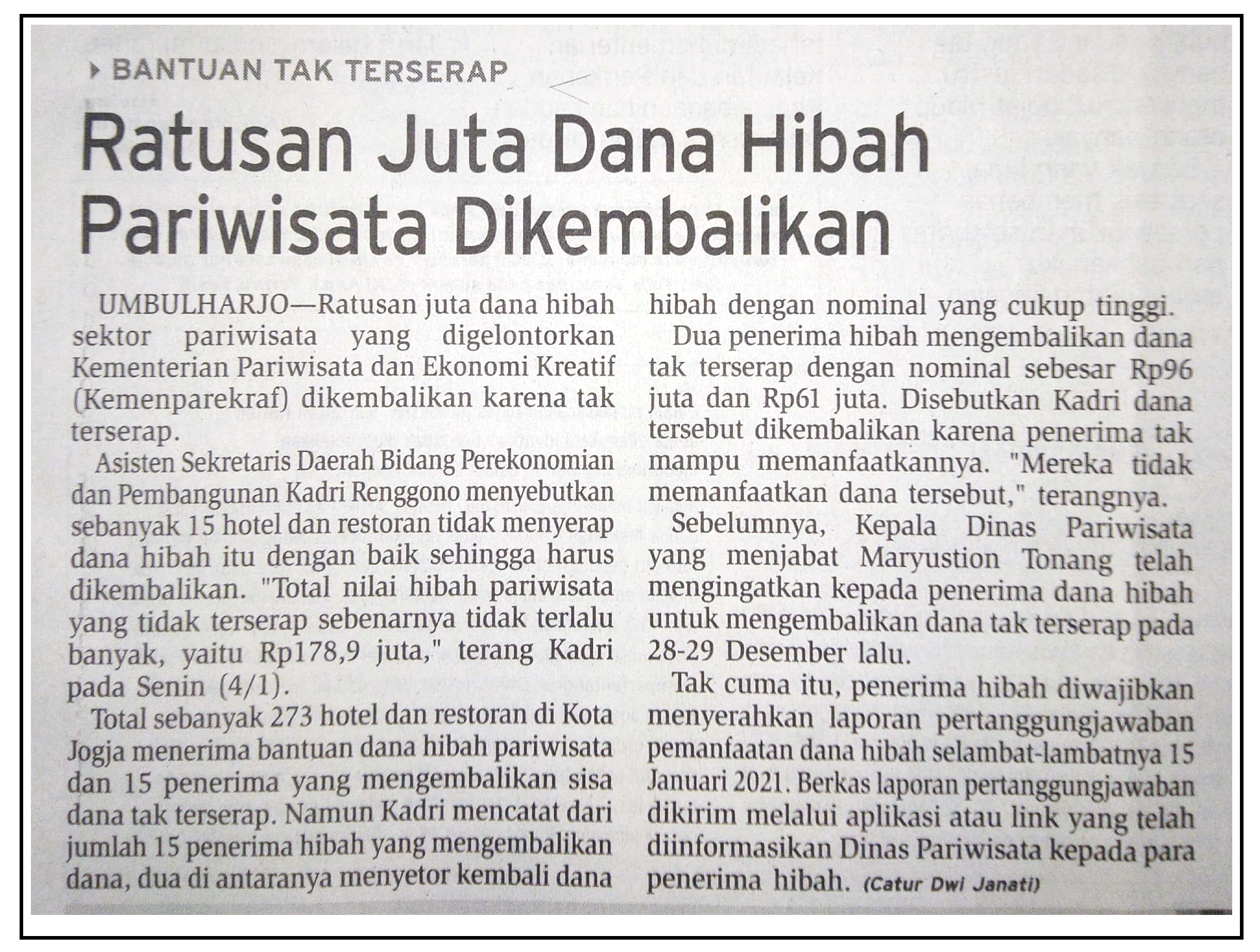 Kliping jogja terbaru
