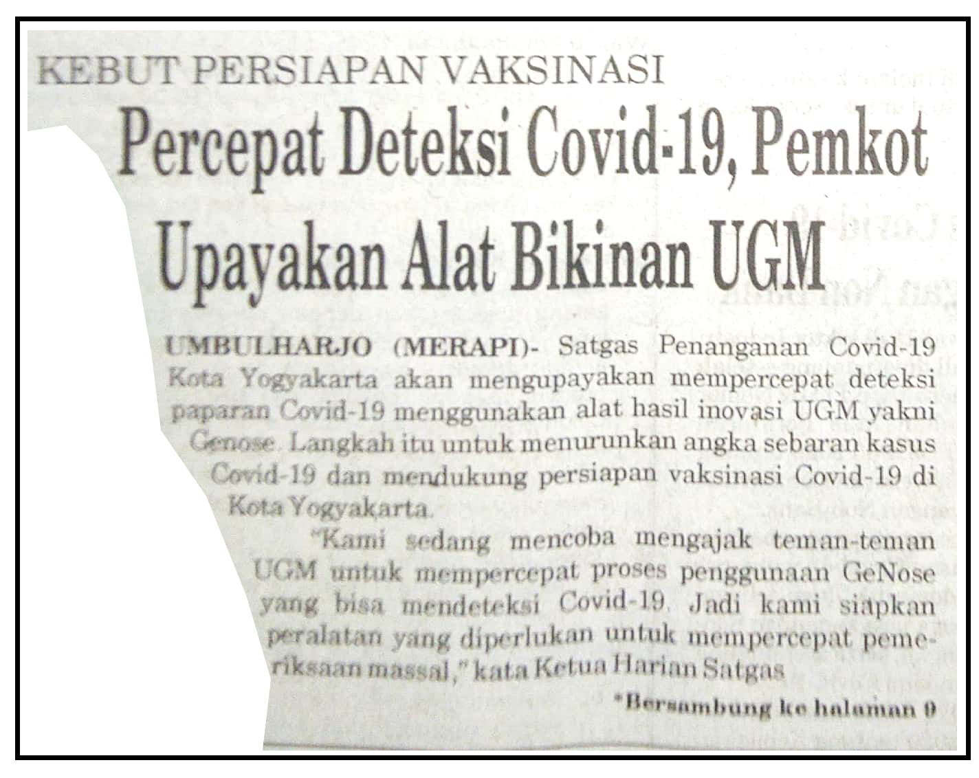 Kliping jogja terbaru