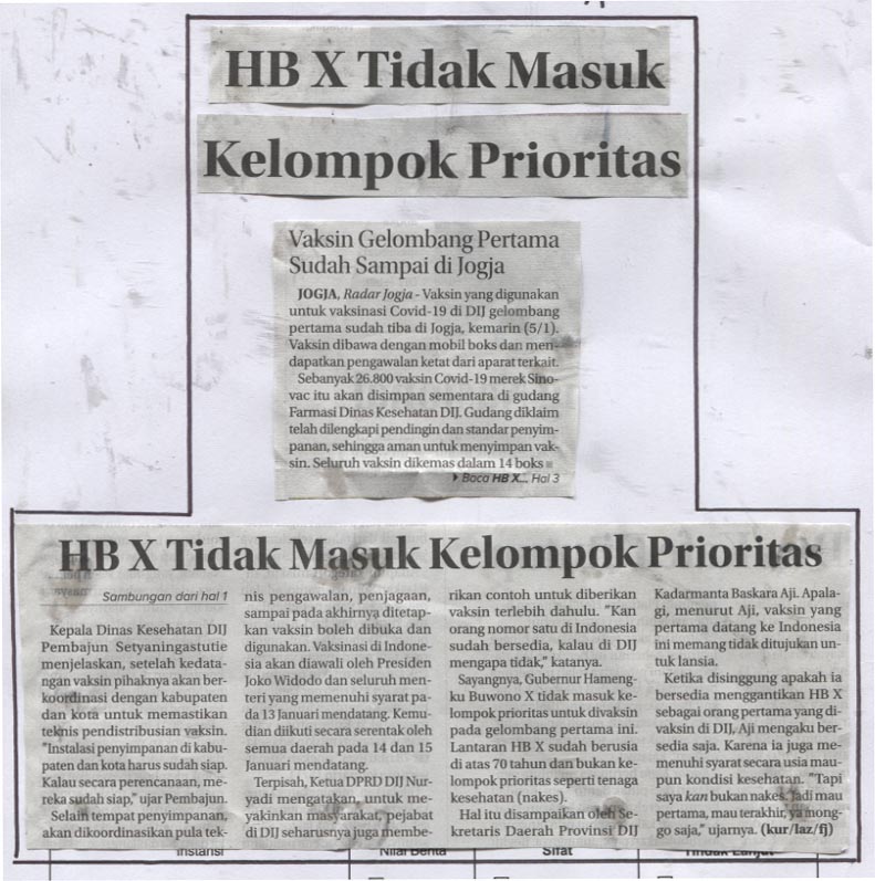 Kliping jogja terbaru