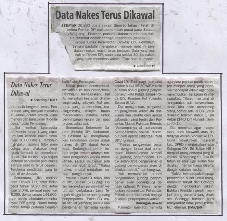 Kliping jogja terbaru