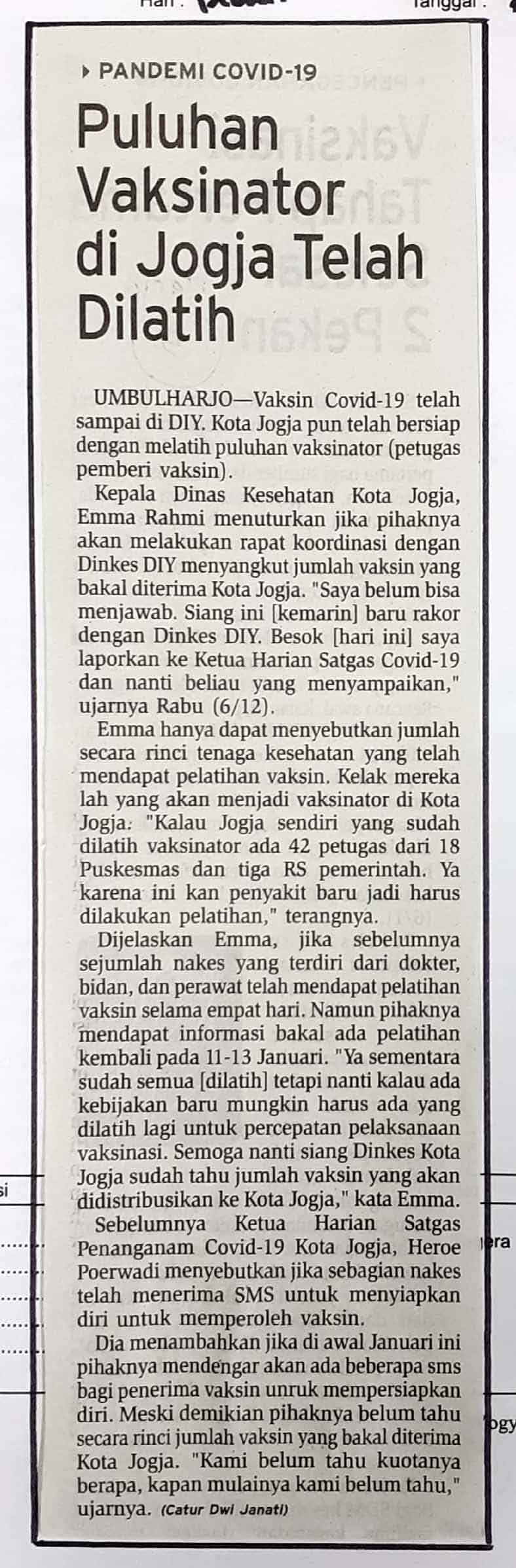 Kliping jogja terbaru
