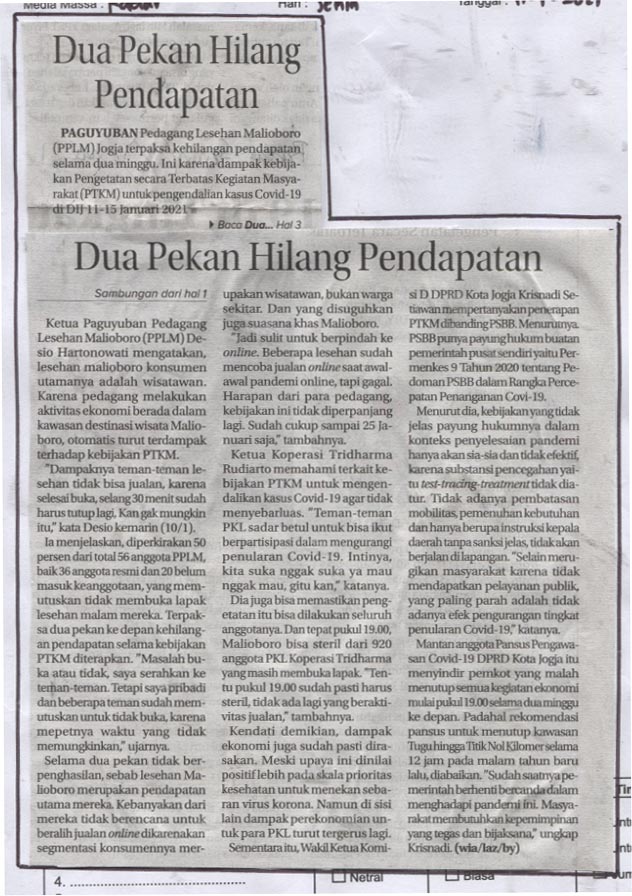 Kliping jogja terbaru