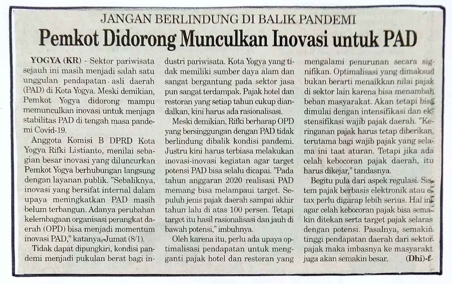 Kliping jogja terbaru