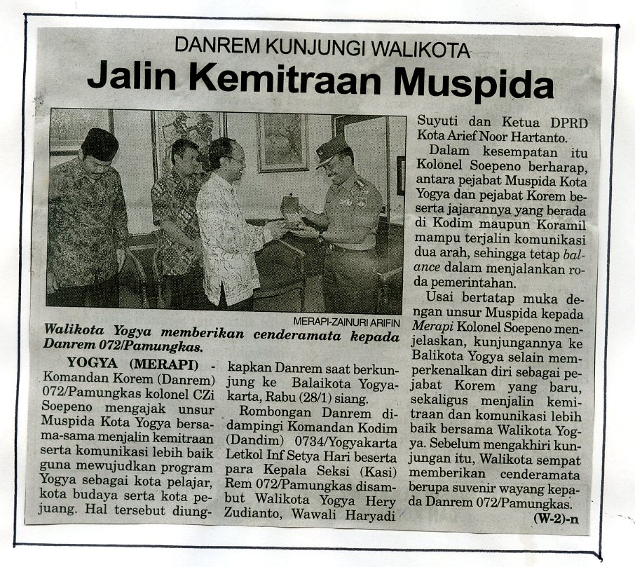 Kliping jogja terbaru