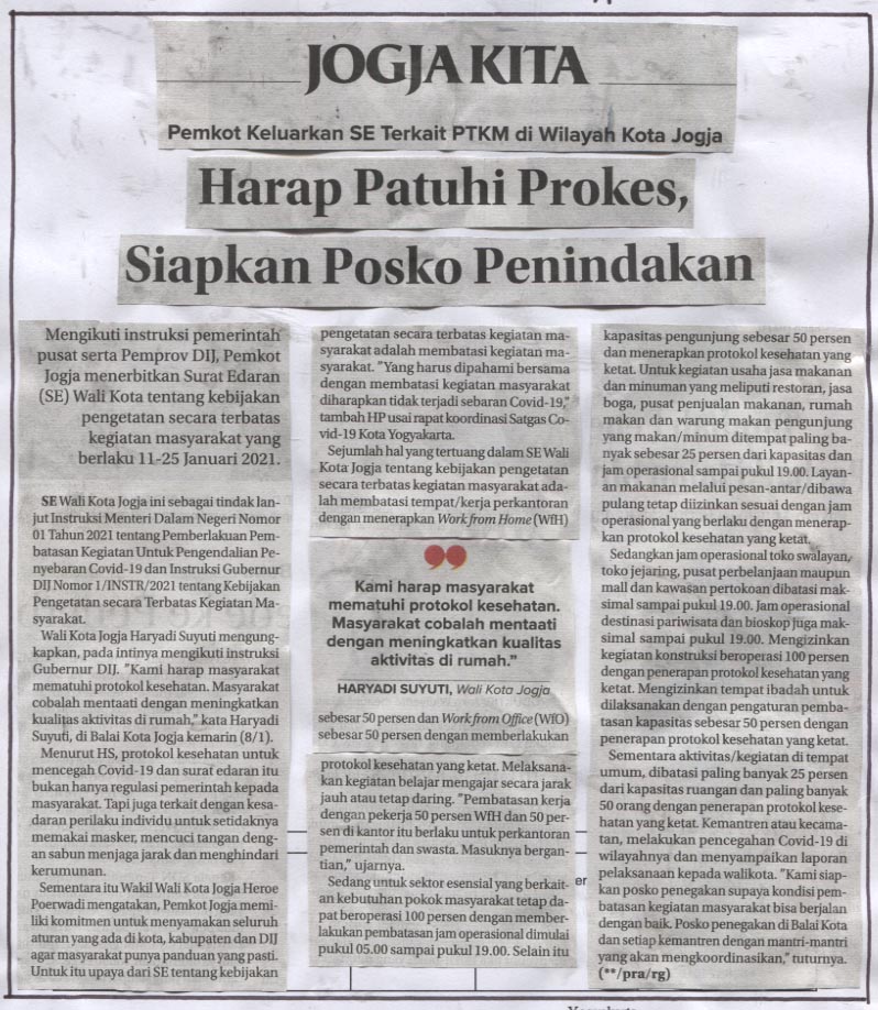 Kliping jogja terbaru