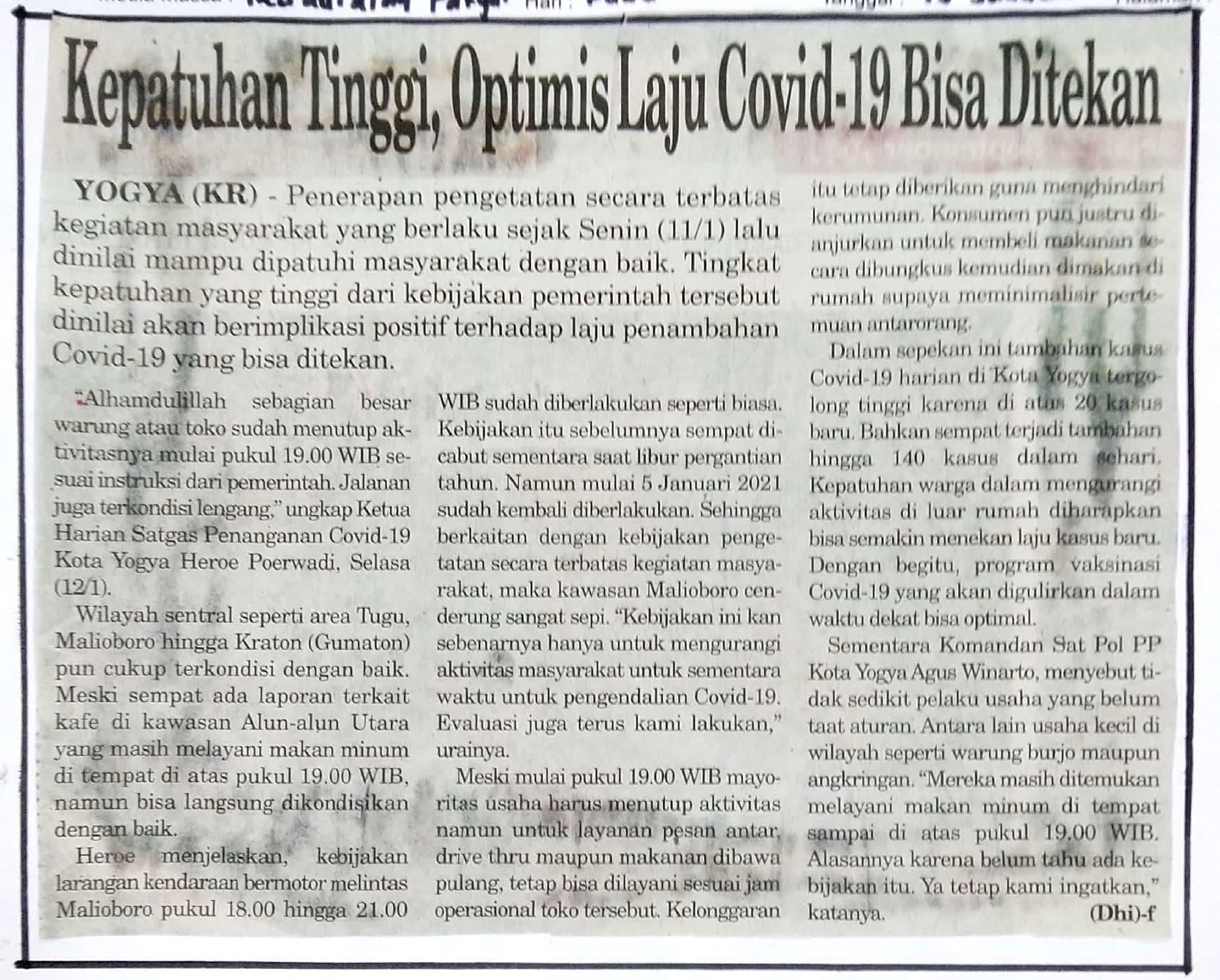 Kliping jogja terbaru