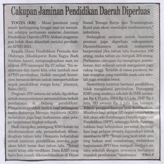 Kliping jogja terbaru