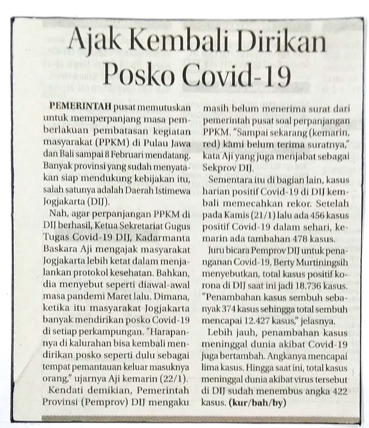 Kliping jogja terbaru