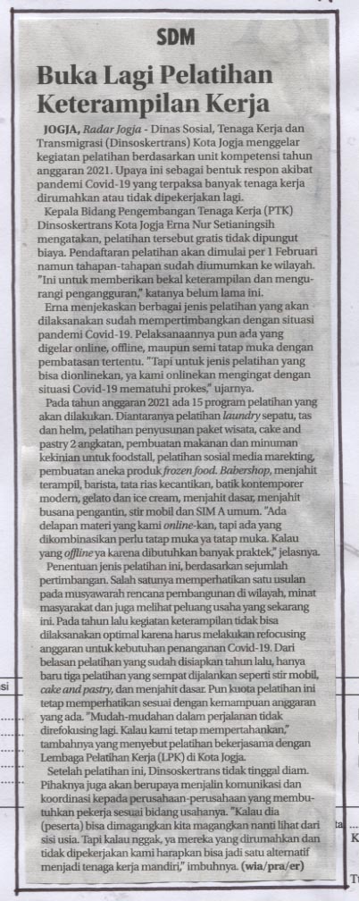 Kliping jogja terbaru