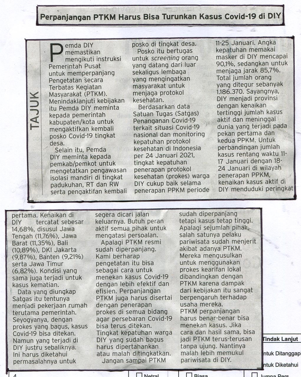 Kliping jogja terbaru