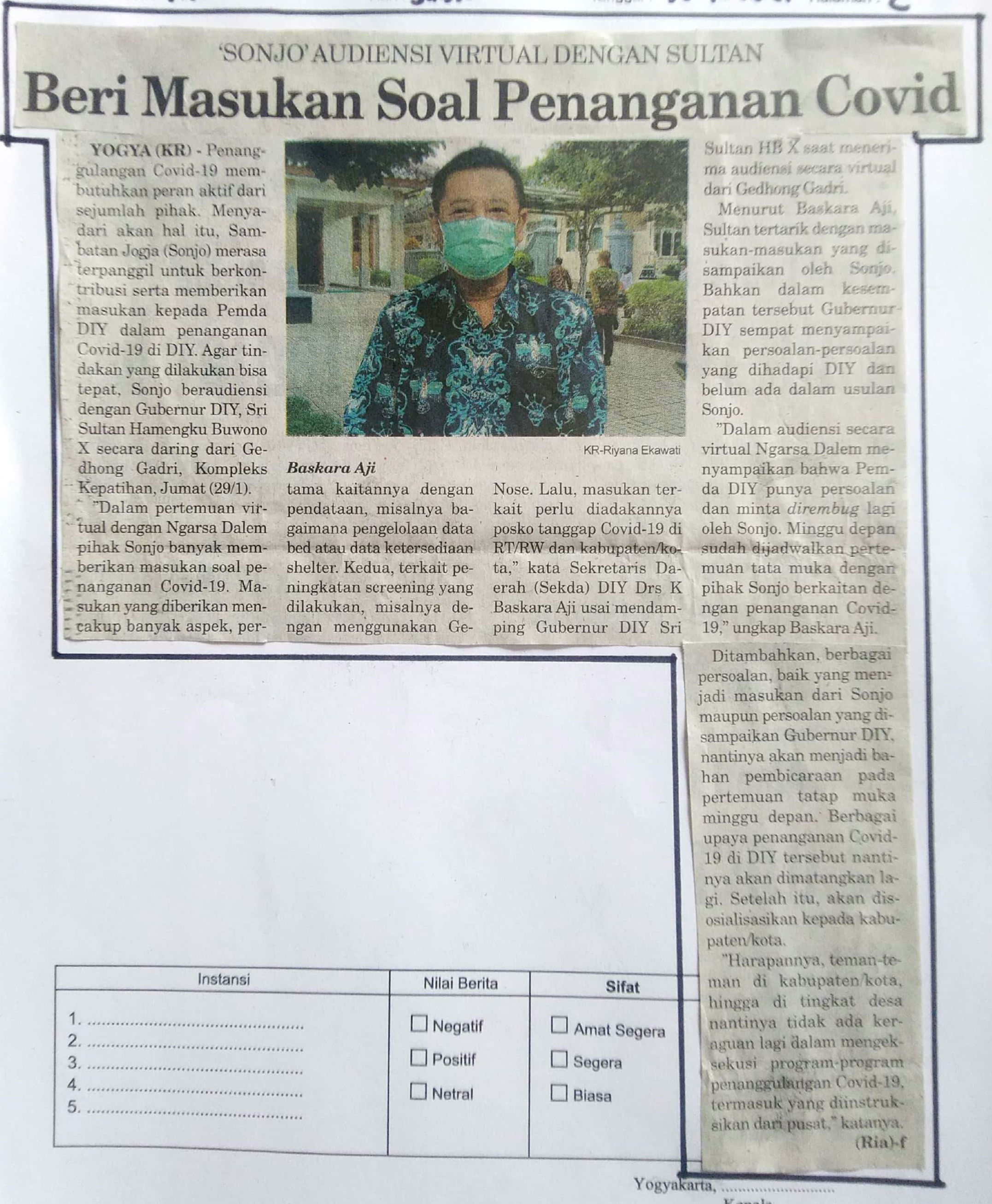 Kliping jogja terbaru