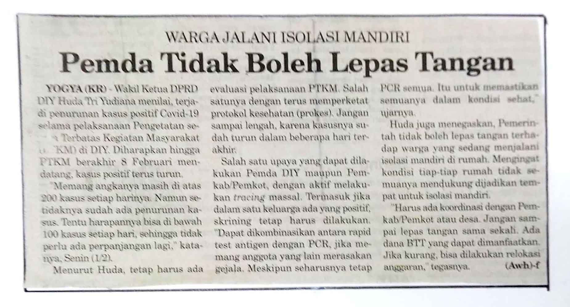 Kliping jogja terbaru