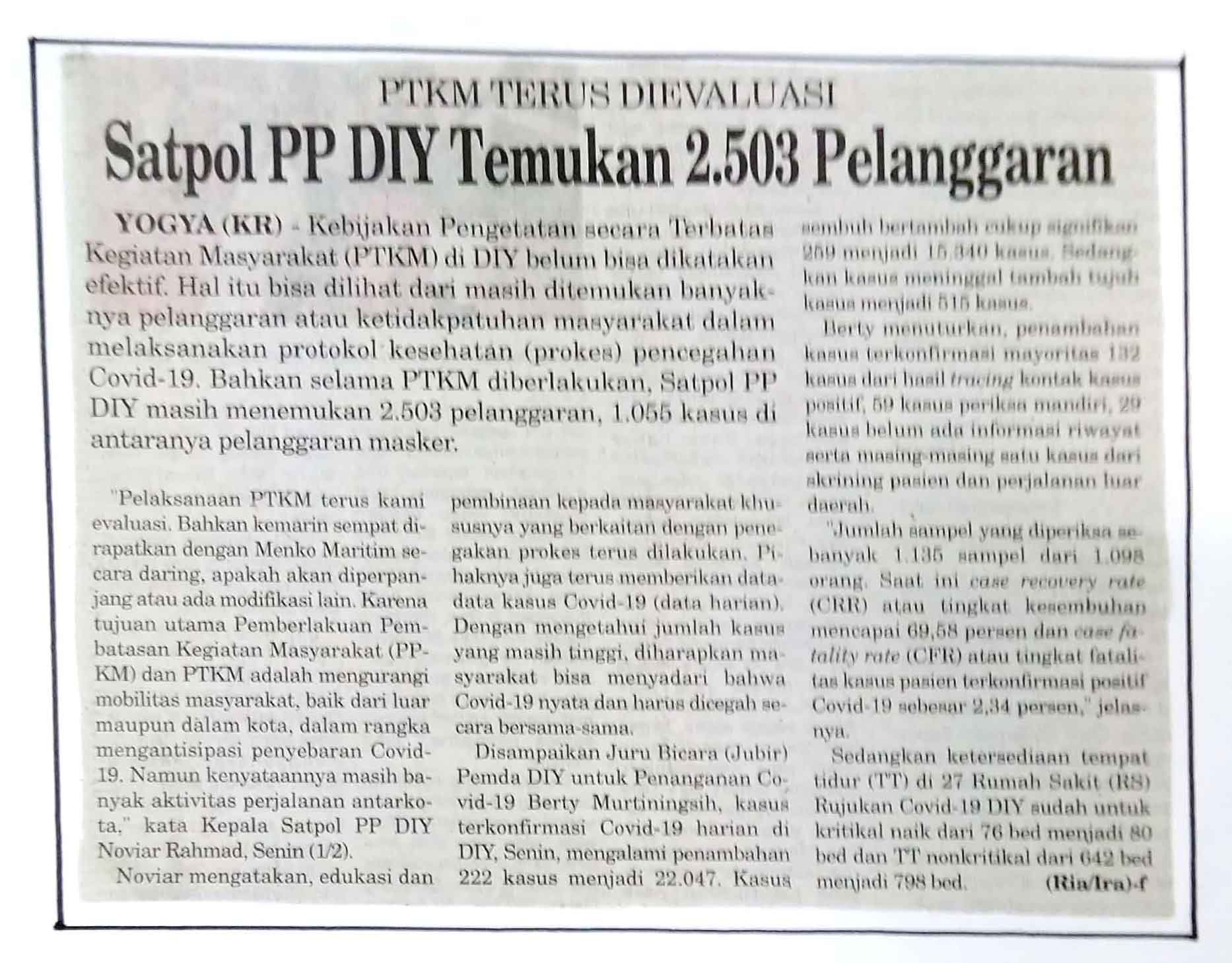 Kliping jogja terbaru