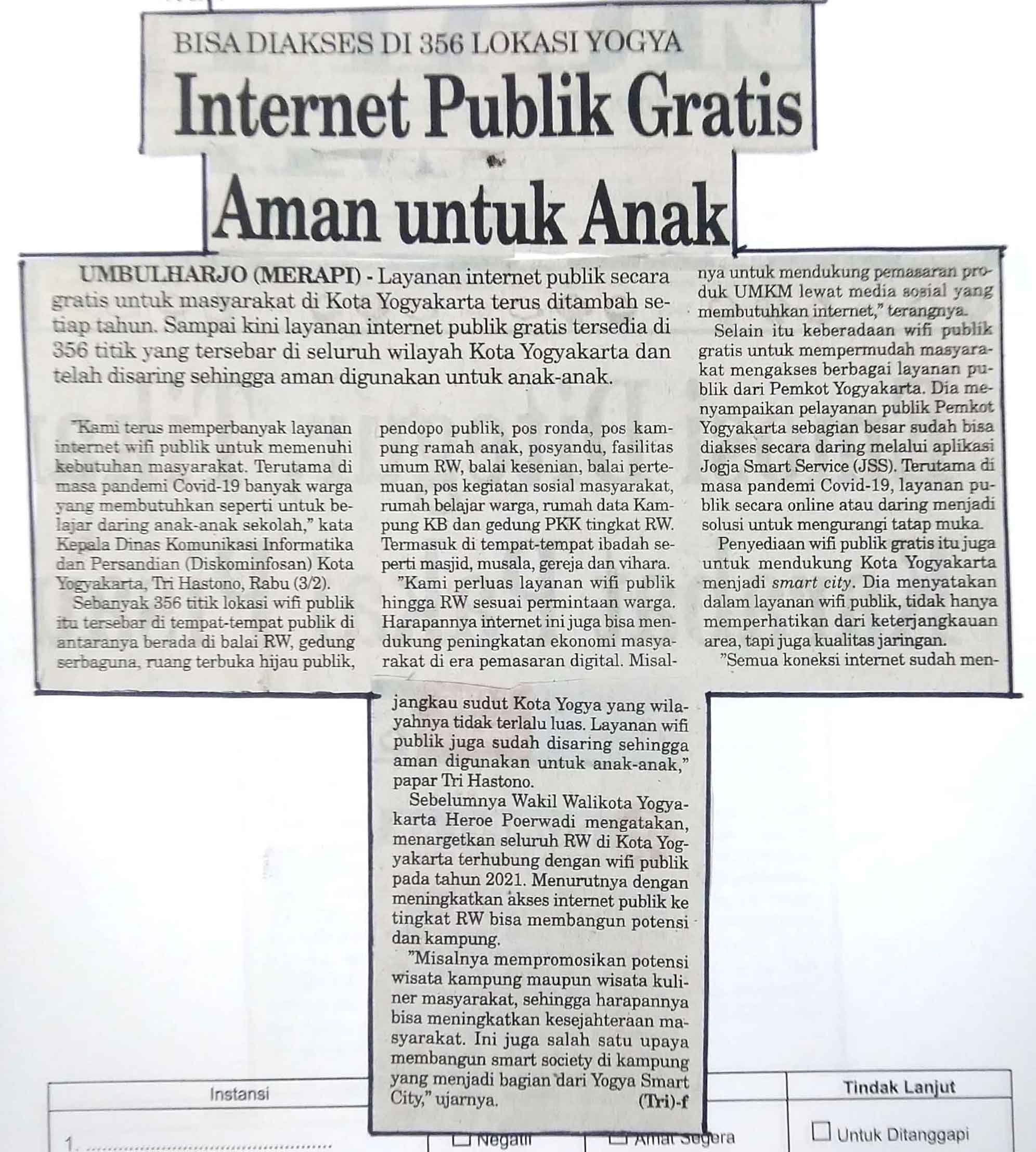 Kliping jogja terbaru