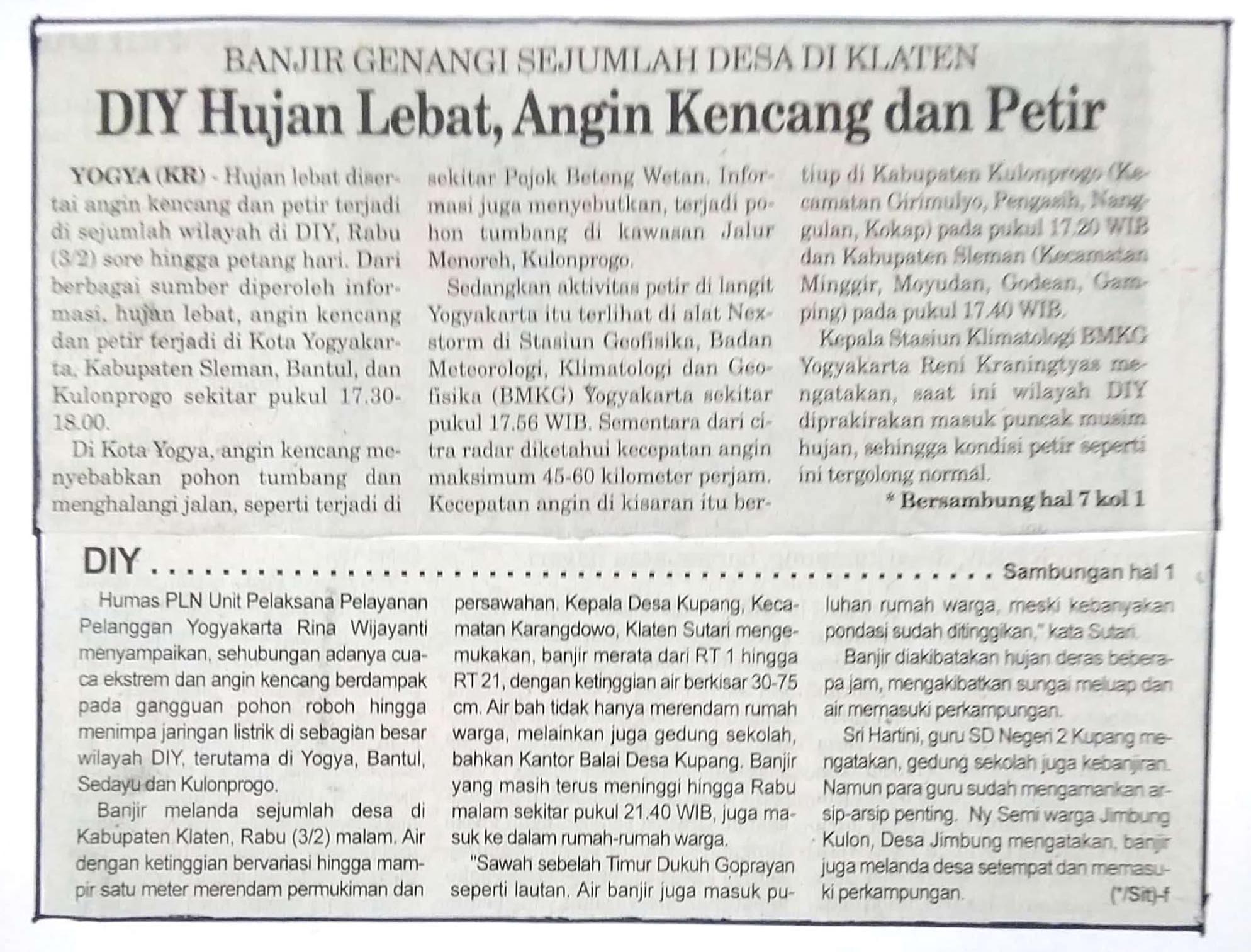 Kliping jogja terbaru