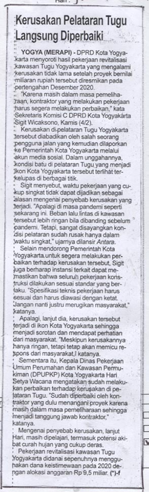 Kliping jogja terbaru