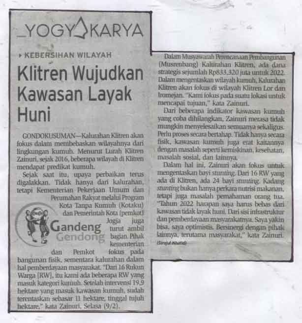Kliping jogja terbaru