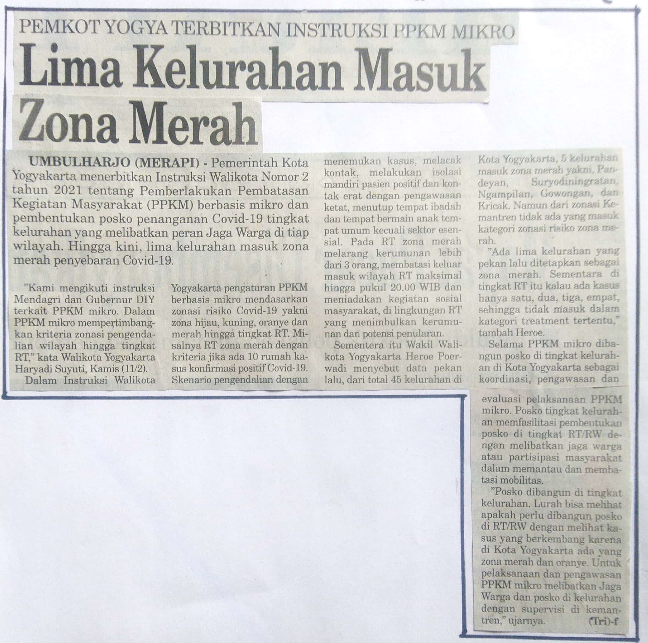 Kliping jogja terbaru