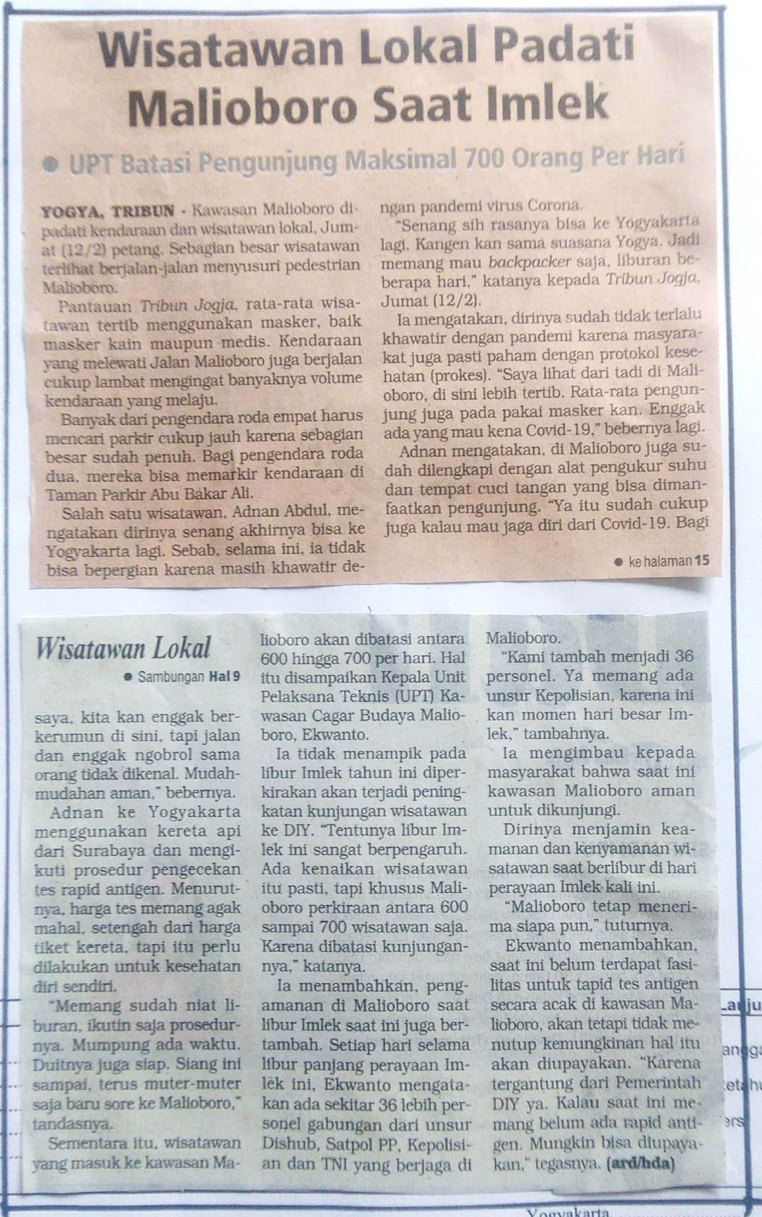 Kliping jogja terbaru