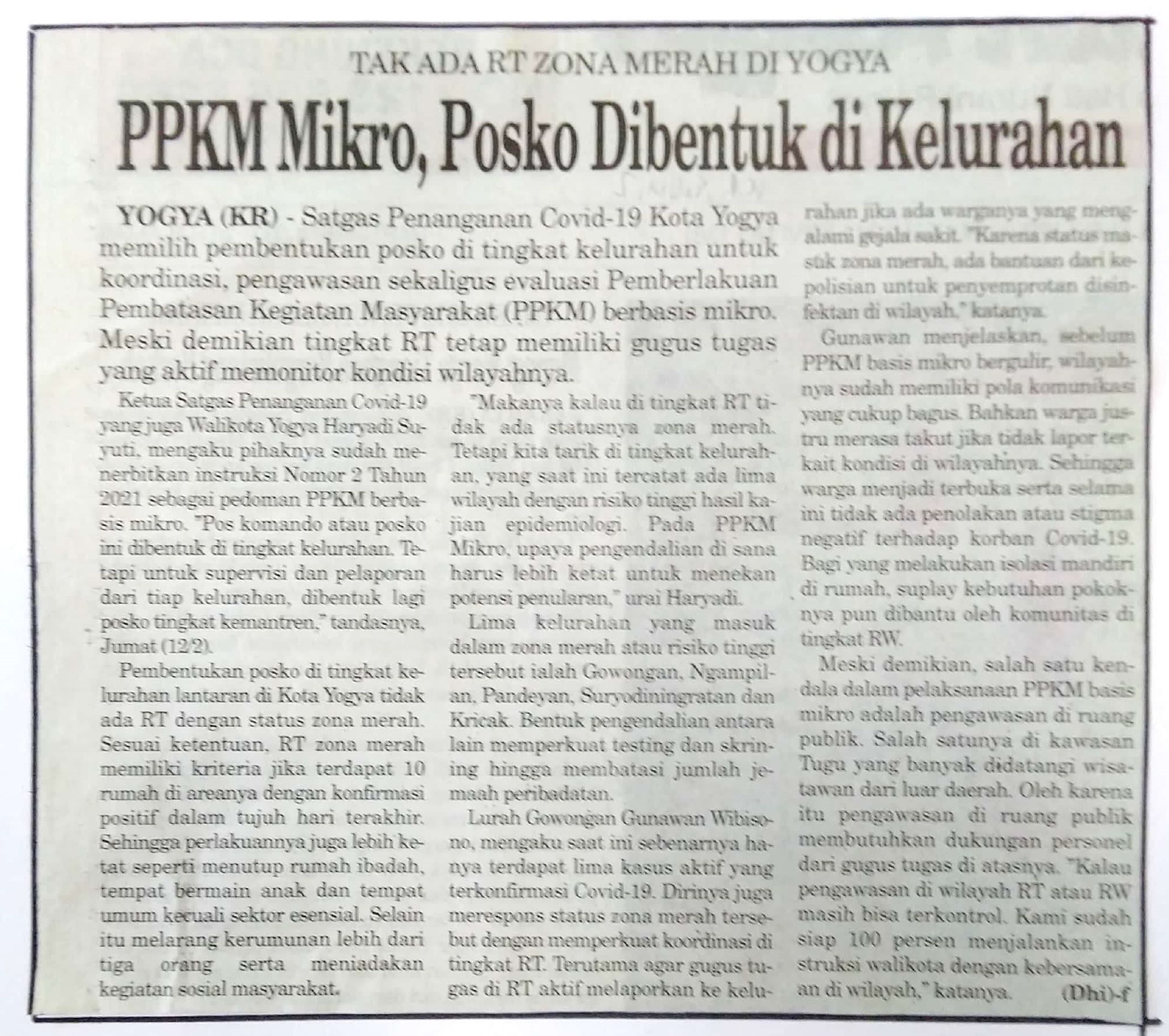 Kliping jogja terbaru
