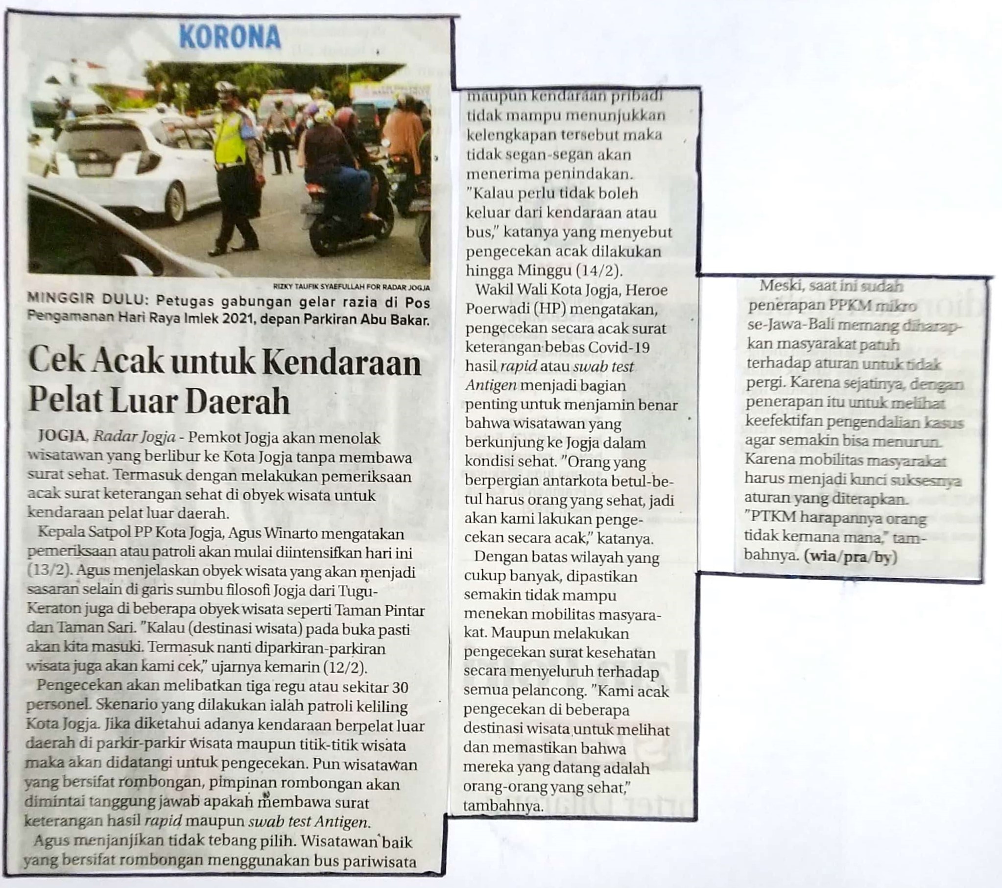 Kliping jogja terbaru