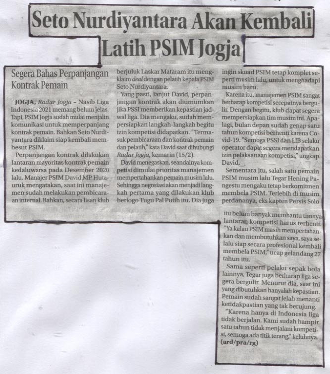 Kliping jogja terbaru