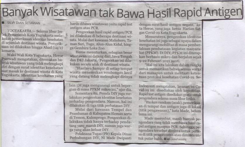 Kliping jogja terbaru