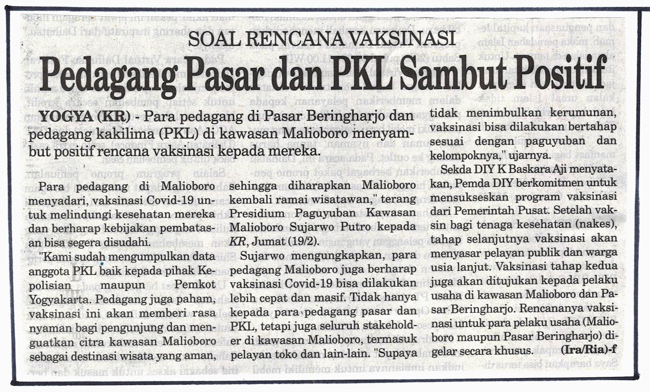 Kliping jogja terbaru