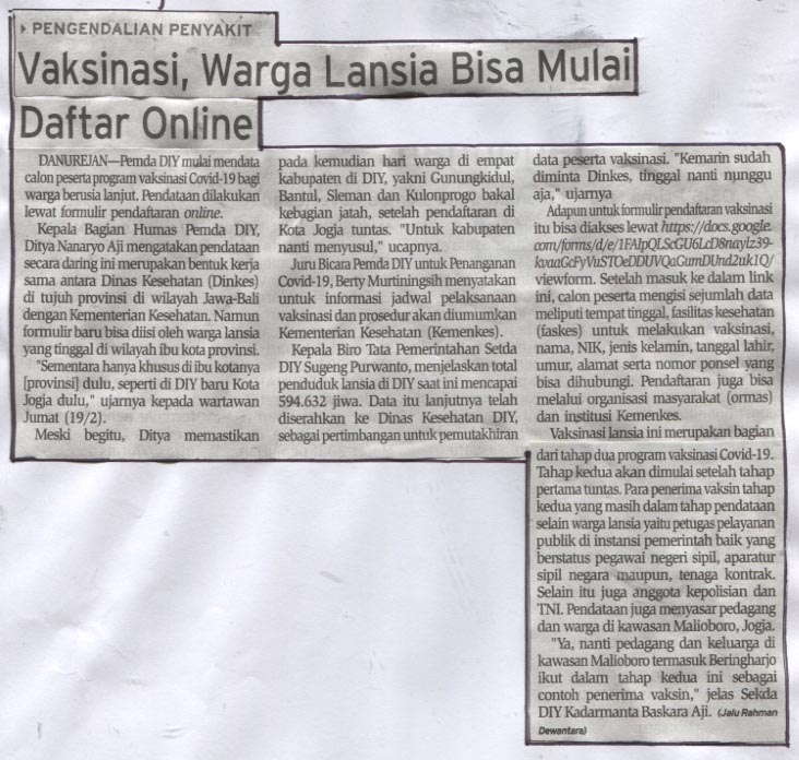 Kliping jogja terbaru