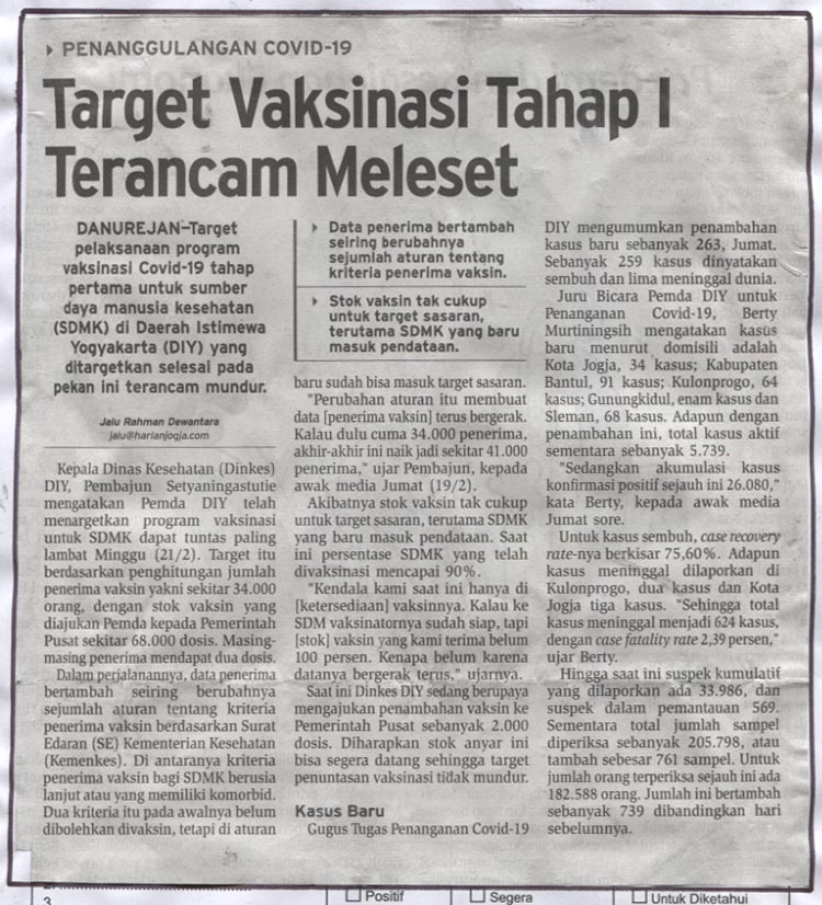 Kliping jogja terbaru