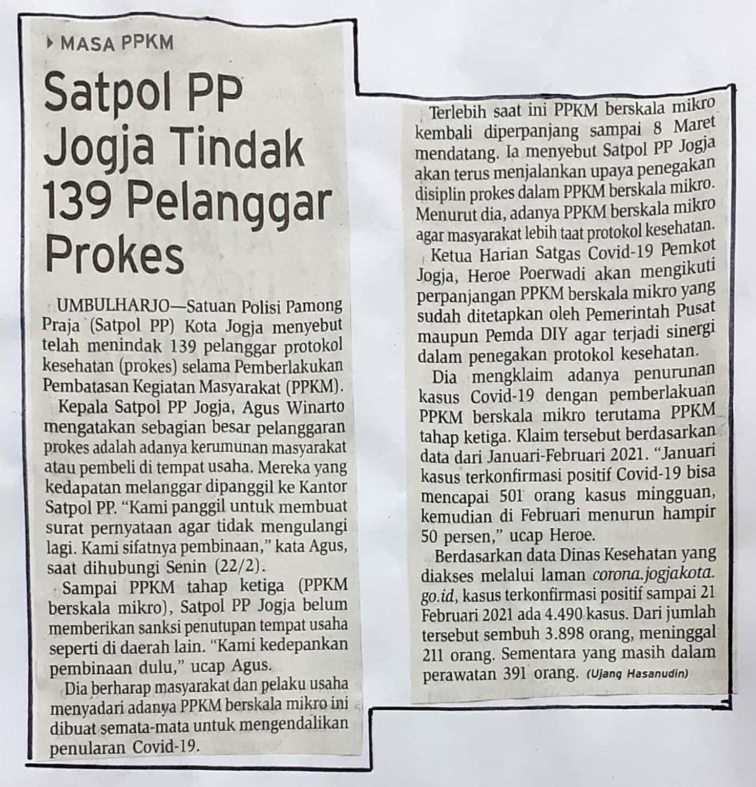 Kliping jogja terbaru