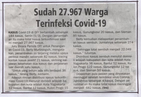 Kliping jogja terbaru